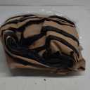 ULTCOVER Round Patio Furniture Cover - Outdoor Waterproof Table with Chair Set Cover 76 inch (Brown)