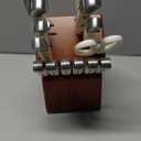 HENCKELS Statement Razor-Sharp 15-Piece White Handle Knife Set with Block, German Engineered Knife Informed by Over 100 Years of Mastery (Dark Brown)