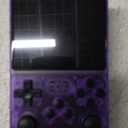 R40S PRO 30000 in 1 Handheld Game Console 3.5 inch IPS Screen Mini Retro Console 3800mAh Portable Pocket Arcade 45 simulators 256G TF Card (Purple)