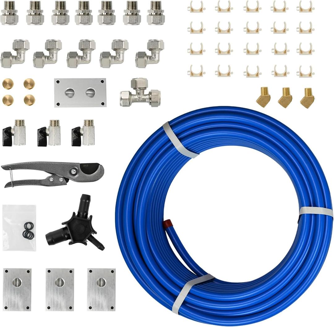 M3800 Master Kit For RapidAir Maxline 1/2-Inch Air Compressor Line Kit - 100-Feet