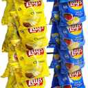 Chip Rack Display Stand, Potato Chip Rack Bag Holder with 28 Clips, 2 Row Chip Display Stand for Party, Black Retail Snack Display for Countertop, Store Concession Stand - 2025 Upgraded