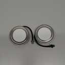 2 Pack Range Hood Lights with SM Socket DC 12V 1.5W 6500K Hole Closet Range Hood LED Light Recessed Stove Hood Light Bulb Replacement, SM Socket