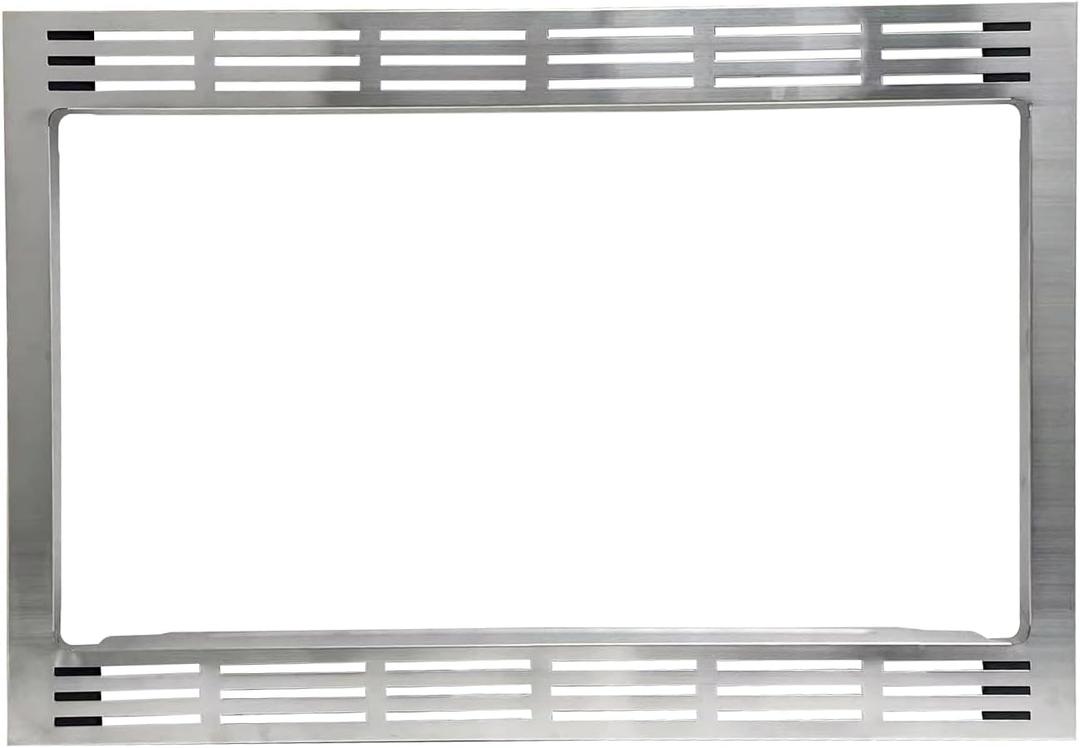 NN-TK922SS 27-inch Trim Kit for 2.2 cu ft Microwave Ovens Compatible with Panasonic, 27 inch, Stainless Steel