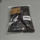 Women's Wool Sweater Vest Lightweight Turtleneck Sleeveless Knit Pullover Tank Tops (Brown, M)