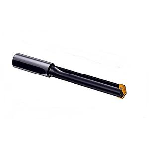 Allied Machine & Engineering 240Z0S-075L Hardened Tool Steel T-A Drill Holder, Straight Flute, 3/4" Diameter Straight Shank, 7/16" to 1/2" Drill Insert Range, Series Z , 2-3/8" Drill Depth, 5-17/32" Overall Length, Standard