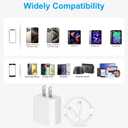 10FT iPhone 17 16 15 Charger Fast Charging - 3 Pack 20W USB C Charger Block and Type C to C Cable Compatible with iPhone 17/17 Pro/17 Pro Max/Air/16/16e/15, iPad Pro, Air 5/4, iPad 10/Mini 6