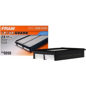FRAM Extra Guard CA9898 Replacement Engine Air Filter for Select Mazda Models, Provides Up to 12 Months or 12,000 Miles Filter Protection (One Size)