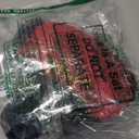 Shappy 10 Pcs Christmas Coal Plush Squeaky Dog Toys and 2 Pcs Gift Bags with Drawstring Black Soft Stuffed Squeaky Dog Balls for Small Medium Large Dogs Puppy Pets Animals Interactive Play