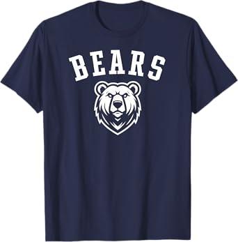 Bears Mascot for Players and Fans T-Shirt Size XL