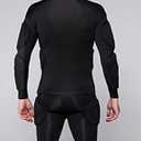 Men's Padded Football Protective Gear Set Training Suit for Soccer Basketball Paintball Rib Protector L