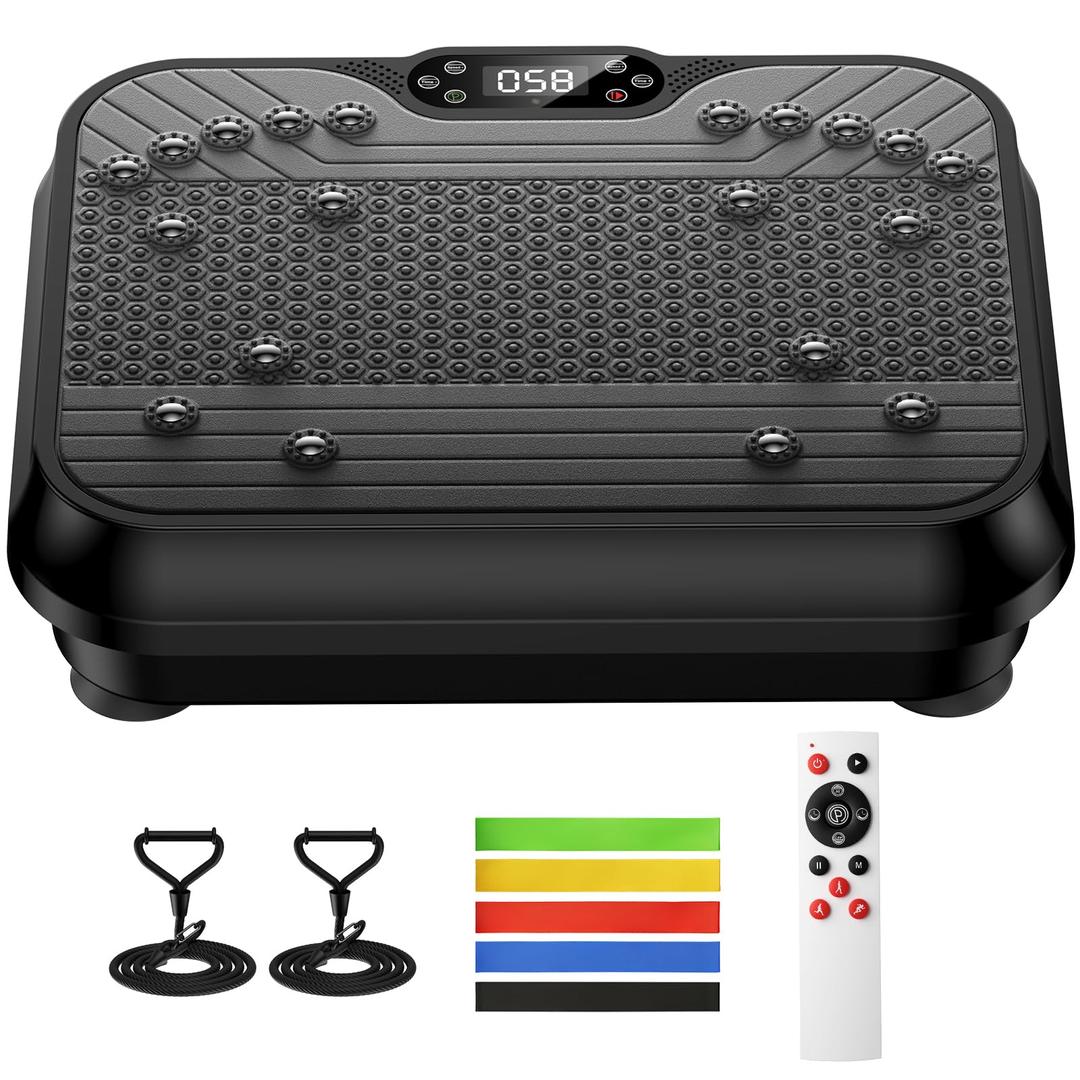 Vibration Plate Exercise Machine 3300RPM for Lymphatic Drainage