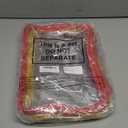 Sanwuta 3 Packs Toy Storage Bags with Zipper, Clear PVC Organizing Waterproof Toy Bags for Board Games, Building Blocks, and Kids Books(12.6 x 9 x 2.36 Inch,Red, Blue, Yellow)