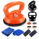 Tiantanghu Dent Puller,3 Pack Car Dent Puller Car Dent Removal Kit Suction Cup Dent Puller Dent Remover Tool and Dent Repair Kit Handle Lifter for Cars Body,Glass,Screen,Objects Moving (Black+Orange)