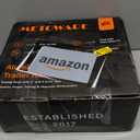 METOWARE Adjustable Trailer Hitch - Aluminum Tow Hitch Fits 2-Inch Receiver - Heavy Duty Drop Hitch with 8-Inch Drop/Rise for Truck (14,000 LBS GTW), Double Stainless Steel Locks & Hitch Pin