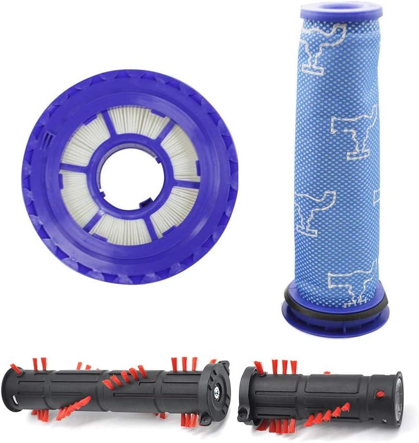 EZ SPARES Compatible Vacuum Parts Replacement Filter for DYS DC41 DC65 & DC66,Brush Rooler,Compatible HEPA Post Filter & Pre Filter Attachment Replaces Part # 920769-01 & 920640-01