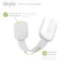 SKYLA HOMES Baby Locks (8-Pack) Child Safety Cabinet Proofing - Safe Quick and Easy 3M Adhesive Cabinet Drawer Door Latches No Screws & Magnets Multi-Purpose for Furniture Kitchen Ovens Toilet Seats