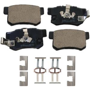 D1086 Rear Ceramic Brake Pads for ACURA RDX 2010-2018 | HONDA CROSSTOUR 2012-2015, CR-V 2005-2016, ACCORD CROSSTOUR 2010-2011