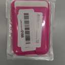 iLodn Magnetic Wallet Compatible with MagSafe for iPhone 17 16 15 14 13 12 Pro Max Air Plus Model, Mag 3 Safe Card Holder Stick on Accessories for Cell Phone & Case, Hot Pink