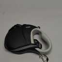 Fida Upgraded Retractable Dog Leash 30ft, Heavy Duty Pet Walking Leash for Medium/ Large Breed up to 110 lbs, 360° Tangle-Free Long Retract Dog Lead, Soft Grip, One-Hand Brake, Black