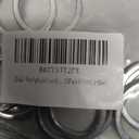 BiyrlyStainless Steel Keyrings,Round Key Rings for Flat Keychains For Home Car Office Keys Attachment (Silver)