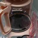 MELLERHOME 12-Cup Pink Coffee Maker - Borosilicate Carafe, Auto-Off, Pink Accessories, Reusable Filter, Anti-Drip, Kitchen Appliances, Keep-Warm Function, Kitchen Dcor