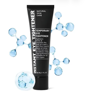 HUSPUR Instant Eye Tightener, Temporary Instant Visibly Reduces Wrinkles Under Eye Bags and Wrinkles Filler, Fine Lines Tightening and Lifting Cream for Women Men,1.0 FL Oz(Pack of 1) EXP. Dec/25/2028