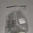 Women's Diamond Lattice Flap Square Underarm Bag Elegant Chain Strap Shoulder Handbag Hobo Purse (Black)