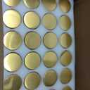 Danmu 3oz Candle Jars,Candle Jars for Making Candles,Wedding,Baby Shower,Party Favors Decoration 24 Pack (Champagne Glass with Gold Lid)