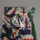 Dog Recovery Suit After Surgery Female Male, Medium Large Dog Neuter Shirt Cone Alternatives Prevent Licking Surgical Onesies (Christmas Blue, 5XL)