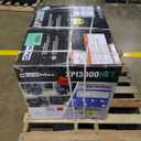 DuroMax XP13000HXT 13,000-Watt 500cc Tri Fuel Gas Propane Natural Gas Portable Generator with CO Alert, Black/Blue