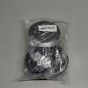 T Tulead 4PCS Cup Holders Sofa Couch Plastic Cup Holder Boat Table Black Cup Holder 3.39" Inner Diameter