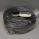 Garage Door Seals Bottom Rubber, 3-Sided Weatherproof Seal, Three Layers of Protection. Garage Door Bottom Seal 20 Ft, Garage Door Bottom Weather Seal. Easy to Install (Black)