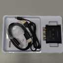 CAMWAY RCA to HDMI Converter - 16:9/4:3 Conversion 1080P AV to HDMI Adapter for Wii/PS1/PS2/N64/X-box/DVD/VCR,Composite CVBS Video Audio Converter with HDMICable Supports PAL,NTSC
