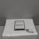 Ashton Sheets Egyptian Cotton King Size Duvet Cover Only - Luxury 600 Thread Count Egyptian Cotton Soft Sateen Weave Comforter Cover, Zipper Closure & Corner Ties (1 Pc, White, King/California King)