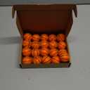 Hxezoc Mini Basketball Stress Balls 20 Packs Basketball Foam Sports Balls Small Squeeze Anxiety Bulk Toy Ball for Kids Basketball Birthday Party, School Carnival Party Supplies