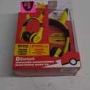 eKids Pokemon Kids Bluetooth Headphones, Wireless Headphones with Microphone Includes Aux Cord, Volume Reduced Kids Foldable Headphones for School, Home, or Travel,Yellow