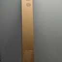 35.43 in / 90cm L Aluminum Door Drip Cap with Screws, Rain Drip Guard, Door Bottom Sweep Edge Deflector, Overall Height 1-1/ 2 in, 2 Pcs Black