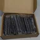 Ravinte 40 Pack Solid 5 Inch Kitchen Square Cabinet Handles Matte Black Pulls Drawer Pulls Kitchen Cabinet Hardware Flat Black Handles