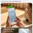 SmartDevil Tempered Glass for Samsung Galaxy S25+ Plus Screen Protector [3 Pack] , Fingerprint Unlock Compatible, HD Anti-Glare, 9H Scratch & SGS Impact Resistant, Fast & Easy, Smart Pull Box Bubble-Free Install