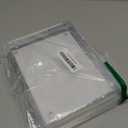 HELPLEX Acrylic Frame, 2 Pack 6x8 Acrylic Picture Frames, 24mm Thicker Frameless Clear Double Sided Magnetic Frame, Free Standing Desktop Display