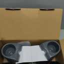 MR.SIGA Toilet Plunger and Bowl Brush Combo for Bathroom Cleaning, Gray, 2 Sets