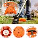 Recoil Pull Starter Rewind for Stihl FS40 FS40C FS50 FS50C FS56 FS56C, Handheld Recoil Pull Start Replacement Parts 4144 190 4000, 4144 190 4013