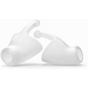 Flare Calmer | Ear Plugs Alternative | Daily Noise Relief | Sound Sensitivity | Stress Relief | No Muffling | Improve Wellbeing | Comfy, Reusable, Soft Silicone Earplugs | Soft Translucent