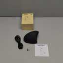 TECKNET Ergonomic Mouse, Rechargeable Vertical Ergo Mouse Wireless 800-4800 Levels 5 Adjustable DPI, Silent 2.4GHz Optical Carpal Tunnel Mouse for Right Hand, USB Wireless Mice for Laptop, PC (Black)