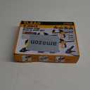 8-Piece Clamps for Woodworking - 4 Pcs 6 inch Bar Clamps, 4 Pcs Heavy Duty Metal Spring Clamps, Bar Clamps with 150 LBS Load Limit, Quick Release Triggers (6 inch Bar Clamps)