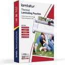 Lamtetur Thermal Laminating Pouches 9" x 11.5" Inches,Holds 8.5 x 11 Inch Sheets,3Mil 200Pack Laminate Films,Laminator Sheets,Letter Size Laminate Papers,Clear Lamination Sheets(75Mic-200sheets)