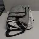 Garment Duffle Bags for Travel, Convertible Garment Bag for Men Women, Carry On Duffle Bag Backpack with Shoe Compartment & Toiletry Bag, 4 in 1 Hanging Suitcase Suit Travel Bags (Light Grey)