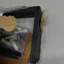 6-Pack Heavy Duty 12-Inch Black Shelf Brackets, L Shelf Bracket 12 Inch for Floating Shelves, 1/5-Inch Thick