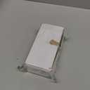 Glass Dummy Door Knobs for Closet and Hall,Vintage Polished Chrome Crystal Dummy Door Knobs Interior(2Pack)