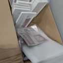 SEE SPRING 12 Pack Shoe Storage Box, Clear Plastic Stackable Shoe Organizer for Closet, Space Saving Foldable Shoe Rack Sneaker Container Bin Holder (Large Fit Size 9)